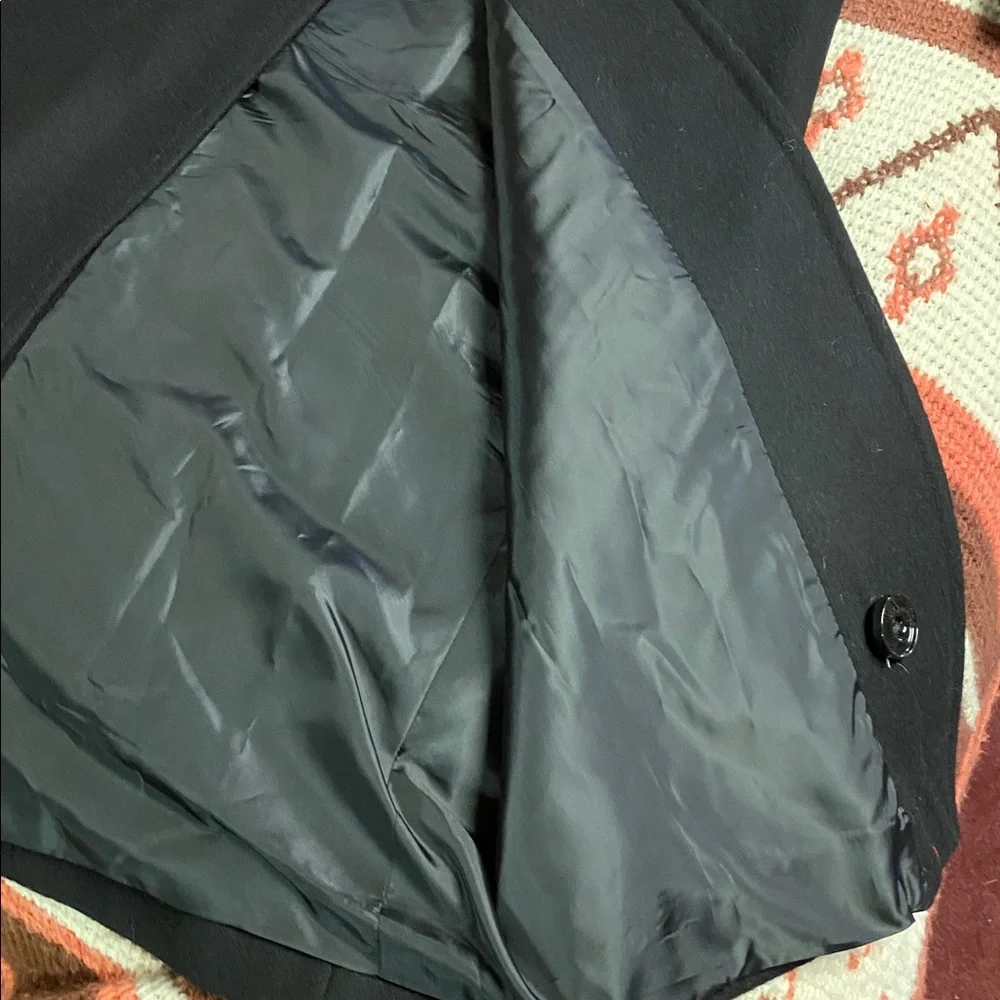 London Fog Elegant Black Coat - Picture 5 of 10